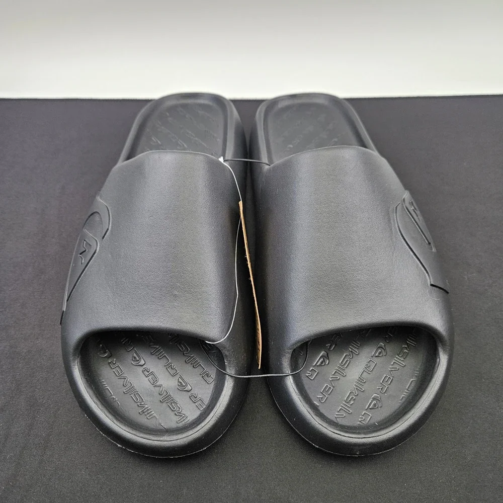 Quiksilver Cloudbreak Mens Black Slide Sandals EVA Foam Slip On CQ10007M-BKM 13